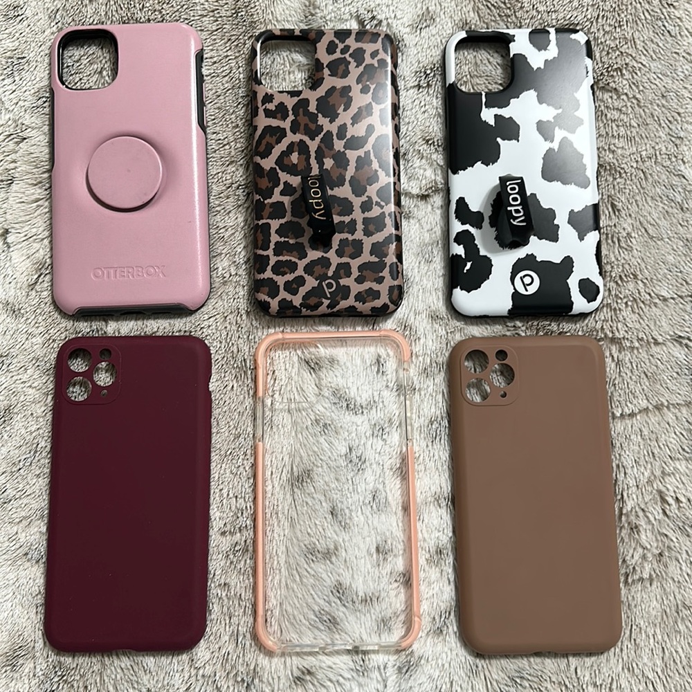 Set of iphone 11 Pro Max phone cases